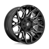 Fuel D769 Twitch 22x10" 5x139.7/150 ET-18, Noir Brillant, Branches Usinées