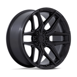 Fuel Flux 20x9" 6x139.7 ET20, Noir Mat