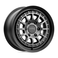 KMC KM719 Canyon 17x8" 6x139.7 ET35, Noir Satiné, Teinte Grise