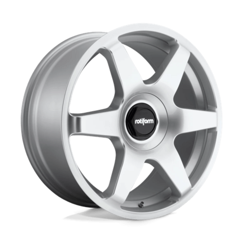 Rotiform SIX 18x8.5" 5x114.3/120 ET35, Gris Argenté Brillant