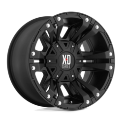XD XD822 Monster II 18x9" 5x127/139.7 ET18, Noir Mat