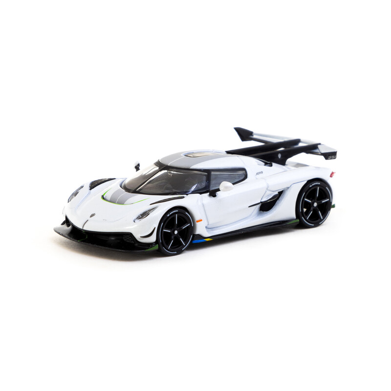 Tarmac Works 1/64 - Koenigsegg Jesko Attack | Édition Spéciale Lamley + Cartes à Collectionner