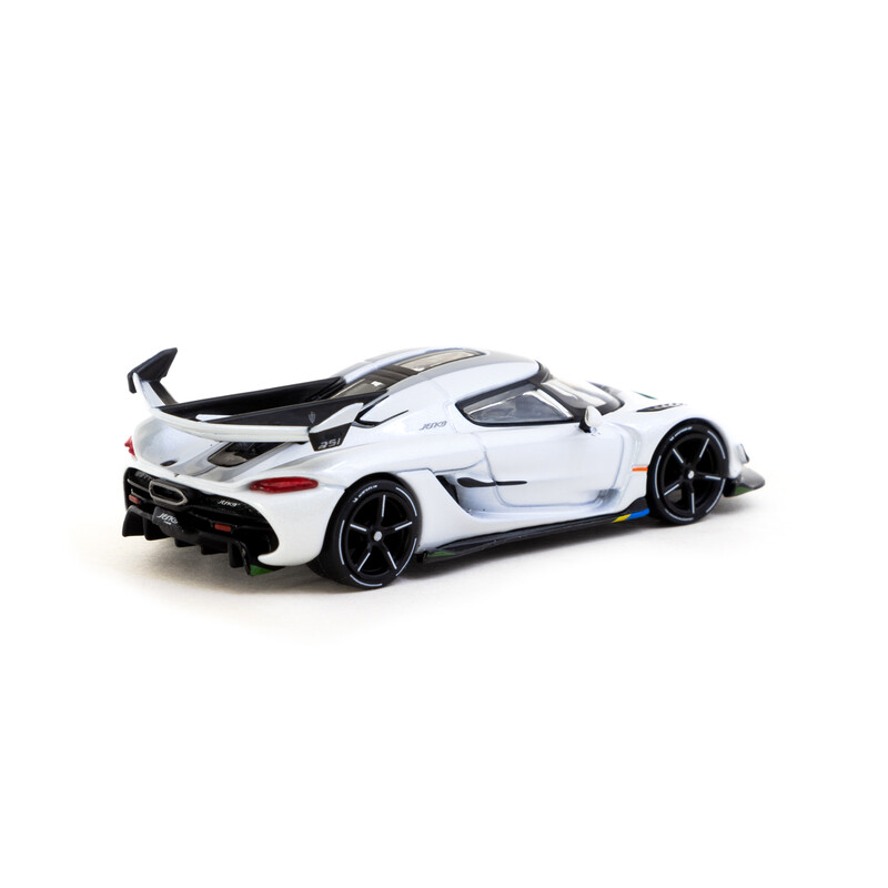 Tarmac Works 1/64 - Koenigsegg Jesko Attack | Édition Spéciale Lamley + Cartes à Collectionner