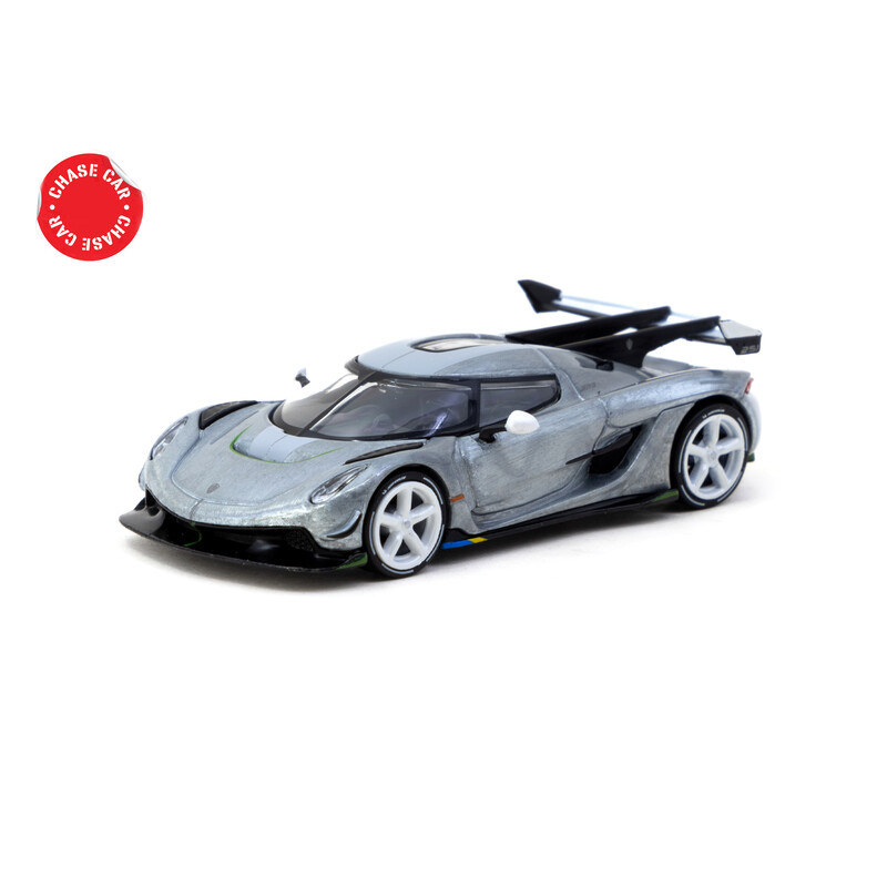 Tarmac Works 1/64 - Koenigsegg Jesko Attack | Édition Spéciale Lamley + Cartes à Collectionner