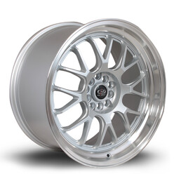 Rota MXR 18x9.5" 5x100/114.3 ET38, Gris Argenté / Poli