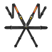 Harnais 6 Points 3"+2" Momo Pro Driver (FIA, Hans) - Noir