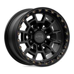 KMC KM718 Summit 17x8.5" 5x150 ET00, Noir Satiné