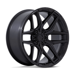 Fuel Flux 22x9.5" 6x139.7 ET20, Noir Mat