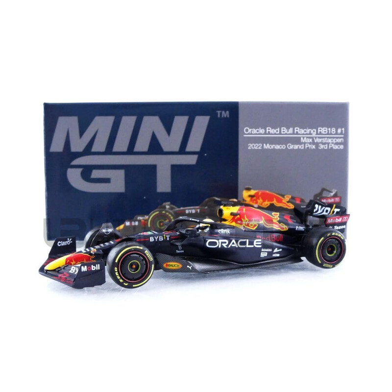 Mini GT 1/64 - Red Bull F1 RB18 | Grand Prix de Monaco 2022 | Max Verstappen