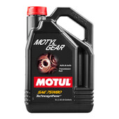 Huile de Boîte et Pont Motul Motylgear 75W80 (5L) PSA, Renault, VAG