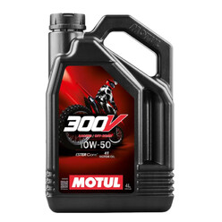 Huile Moto Motul 300V 4T Off Road 10W50 (4L)