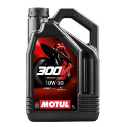 Huile Moto Motul 300V 4T Road Racing 10W50 (4L)