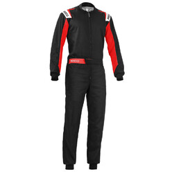 Combinaison Karting Sparco Rookie Enfant Noire & Rouge