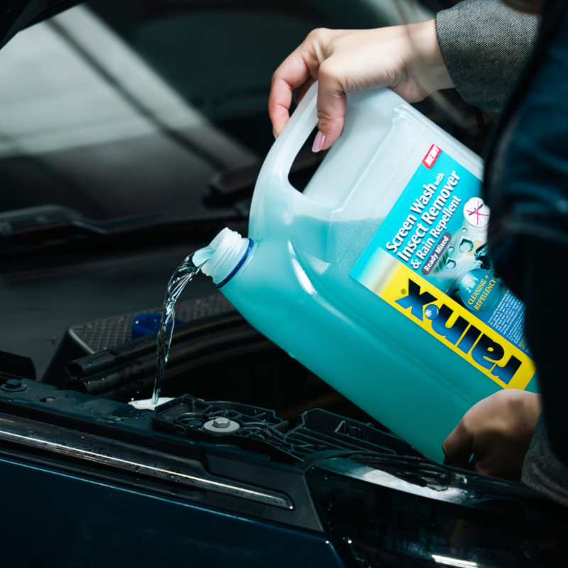 5L Liquide Lave-Glace Rain X Anti-Pluie / Anti-Insectes