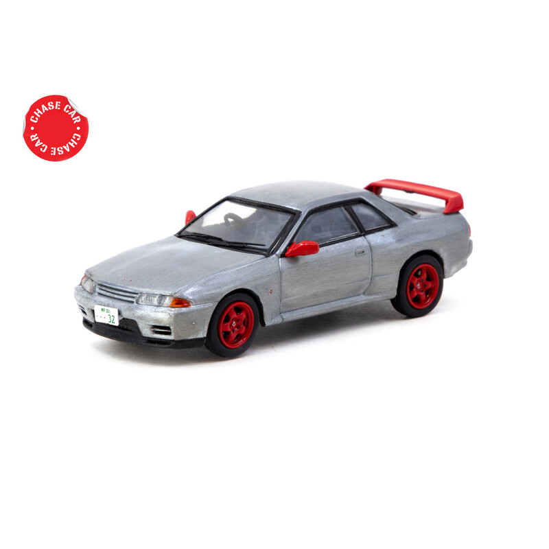 J-Collection 1/64 - Nissan Skyline GT-R (BNR32), Rouge