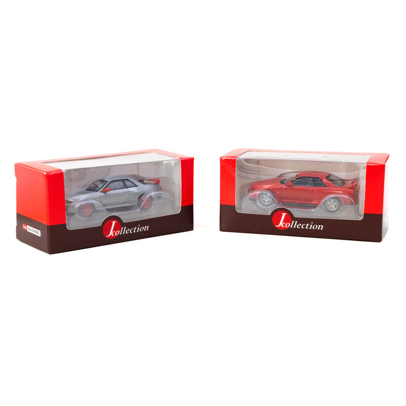 J-Collection 1/64 - Nissan Skyline GT-R (BNR32), Rouge