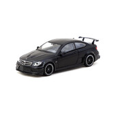 Tarmac Works 1/64 - Mercedes-Benz C 63 AMG Coupé Black Series, Noir Mat