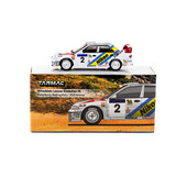 Tarmac Works 1/64 - Mitsubishi Lancer Evolution III, Hong Kong-Beijing Rally 1995 Winner, K. Eriksson / S. Parmander