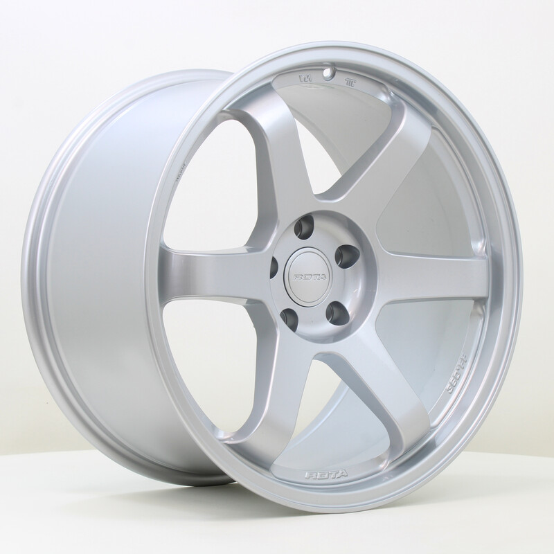 Rota Grid 19x10.5" 5x112 ET35, Gris Argenté