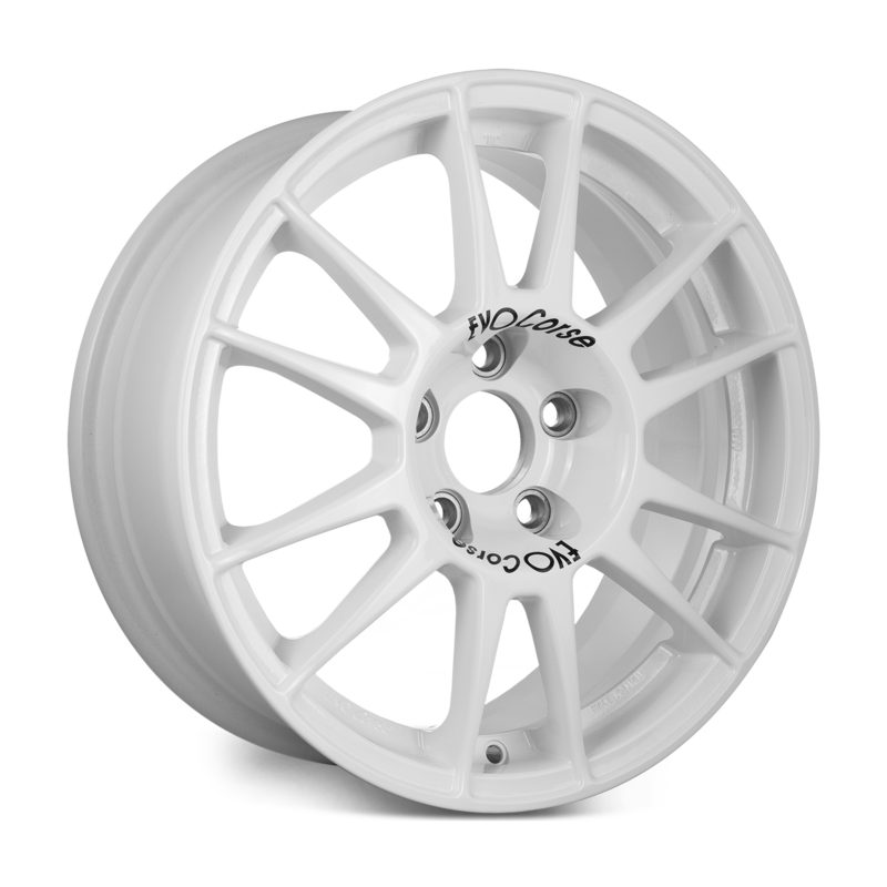 Jante Evo Corse SanremoCorse 16x6.5" 4x100 ET31, Blanc (Renault Clio Rally 5)
