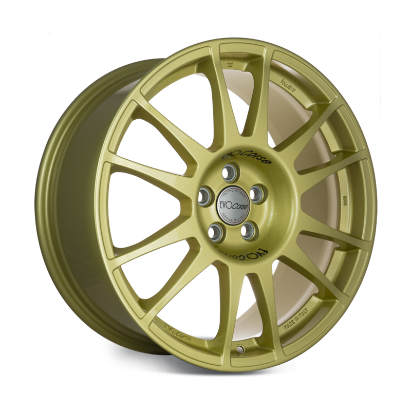 Jante Evo Corse SanremoCorse 17x7" 5x120 ET42, Doré (Ford Fiesta Rally3)