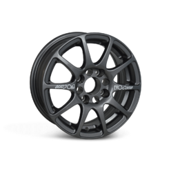 Jante Evo Corse Sport 14x5.5" 4x98 ET35, Anthracite (Fiat)
