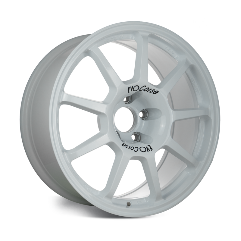 Jante Evo Corse Z.A.R. 18x8" 5x114.3 ET28, Blanc (Mitsubishi / Toyota)