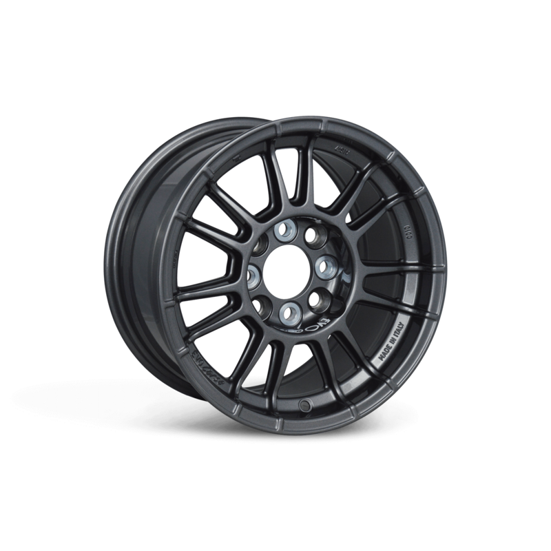 Jante Evo Corse X3maZero 13x8" 4x108 ET0, Anthracite (Ford Escort Mk1)