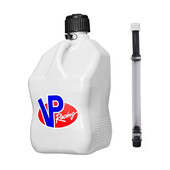Bidon VP Racing Blanc 20L (5.5 gal) + Tuyau Deluxe