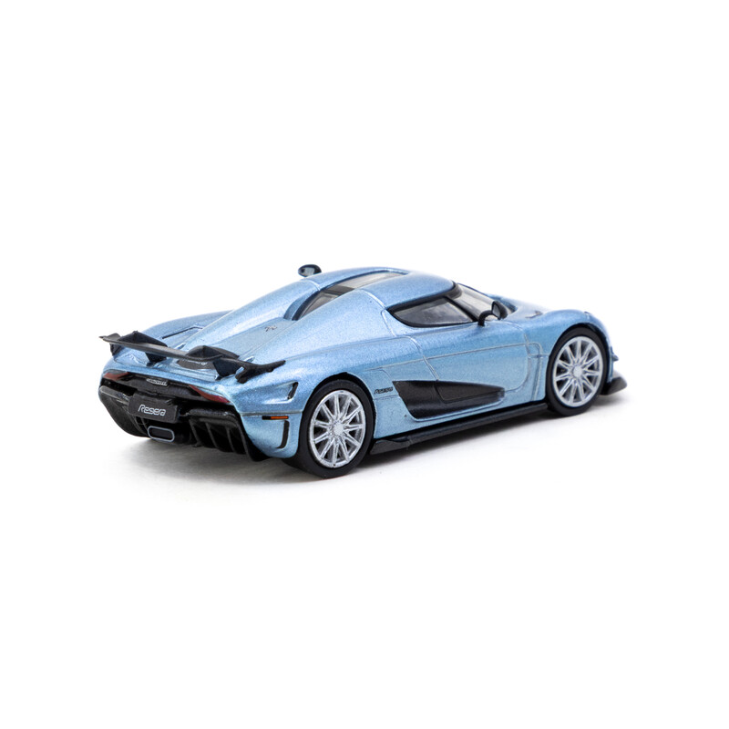 Tarmac Works 1/64 - Koenigsegg Regera - Bleu Métallisé