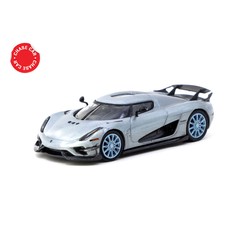 Tarmac Works 1/64 - Koenigsegg Regera - Bleu Métallisé
