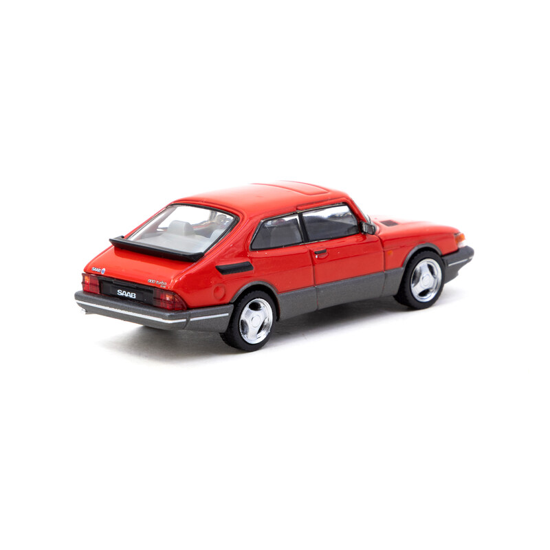 Tarmac Works 1/64 - Saab 900 Turbo - Rouge