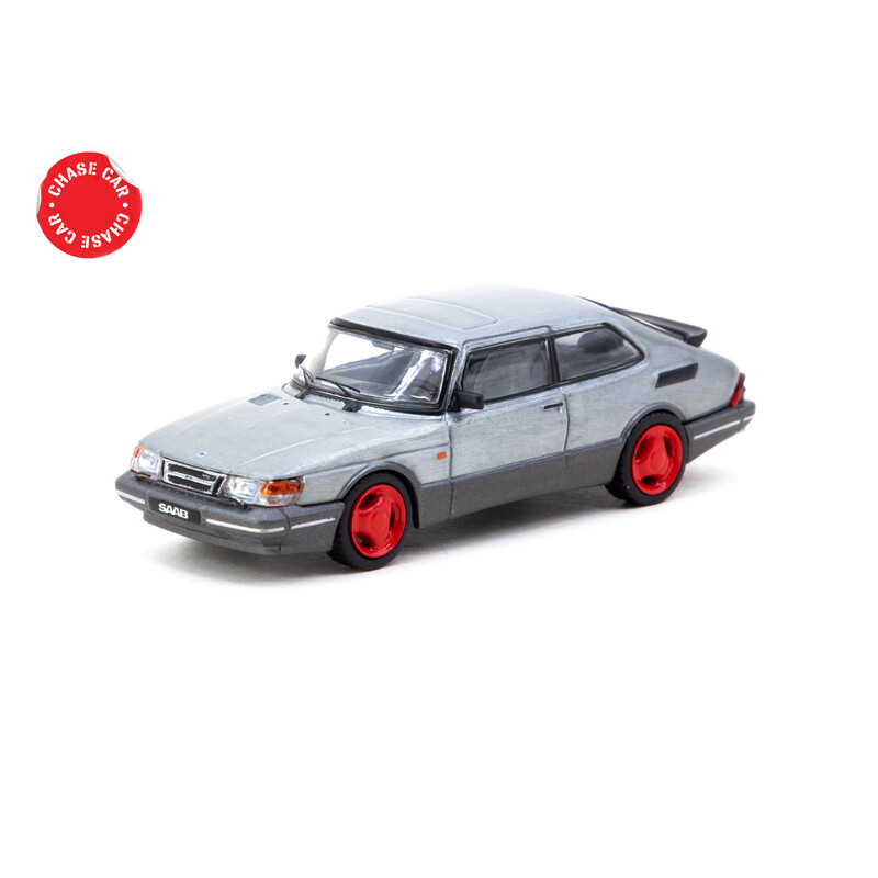 Tarmac Works 1/64 - Saab 900 Turbo - Rouge