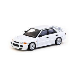 Tarmac Works 1/64 - Mitsubishi Lancer RS Evolution III - Blanc