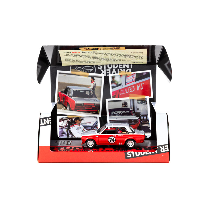 Tarmac Works 1/64 - Datsun 510 - Trans-Am B-Sedan 2.5 Challenge 2023 - Daniel Wu