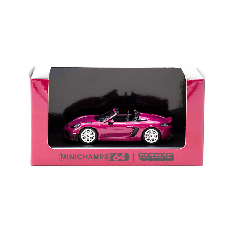 Tarmac Works 1/64 - Porsche 718 Spyder RS Ruby Star Neo