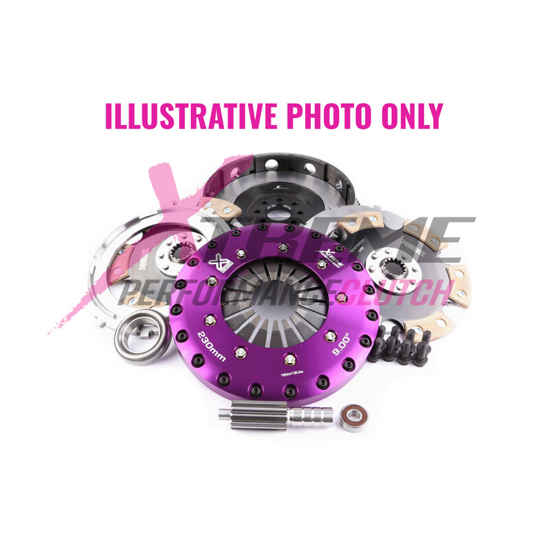Embrayage Renforcé Xtreme Clutch Céramétallique Bidisque + Volant Moteur pour Ford Escort RS Cosworth