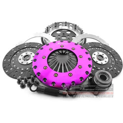 Embrayage Renforcé Xtreme Clutch Organique Bidisque + Volant Moteur pour Ford Focus 2.3 RS AWD (15-18)