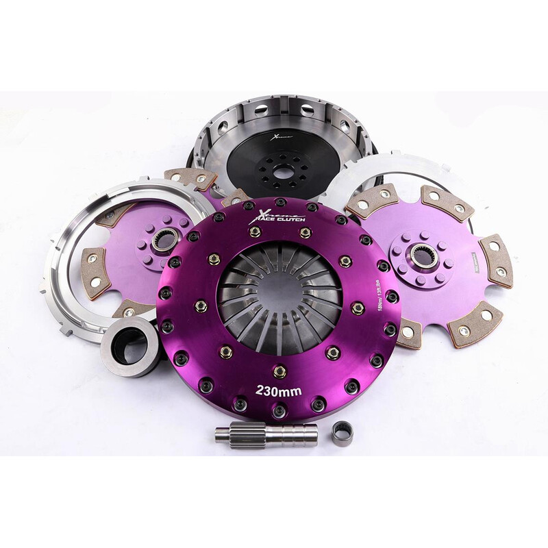Embrayage Renforcé Xtreme Clutch Céramétallique Bidisque + Volant Moteur pour Ford Sierra 2.0 RS500 Cosworth (87-89)