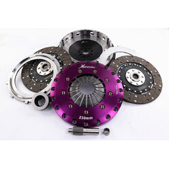 Embrayage Renforcé Xtreme Clutch Organique Bidisque + Volant Moteur pour Ford Sierra 2.0 RS500 Cosworth (87-89)