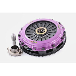 Embrayage Renforcé Xtreme Clutch Organique Bidisque + Volant Moteur pour Mitsubishi Lancer Evo 10 (X)