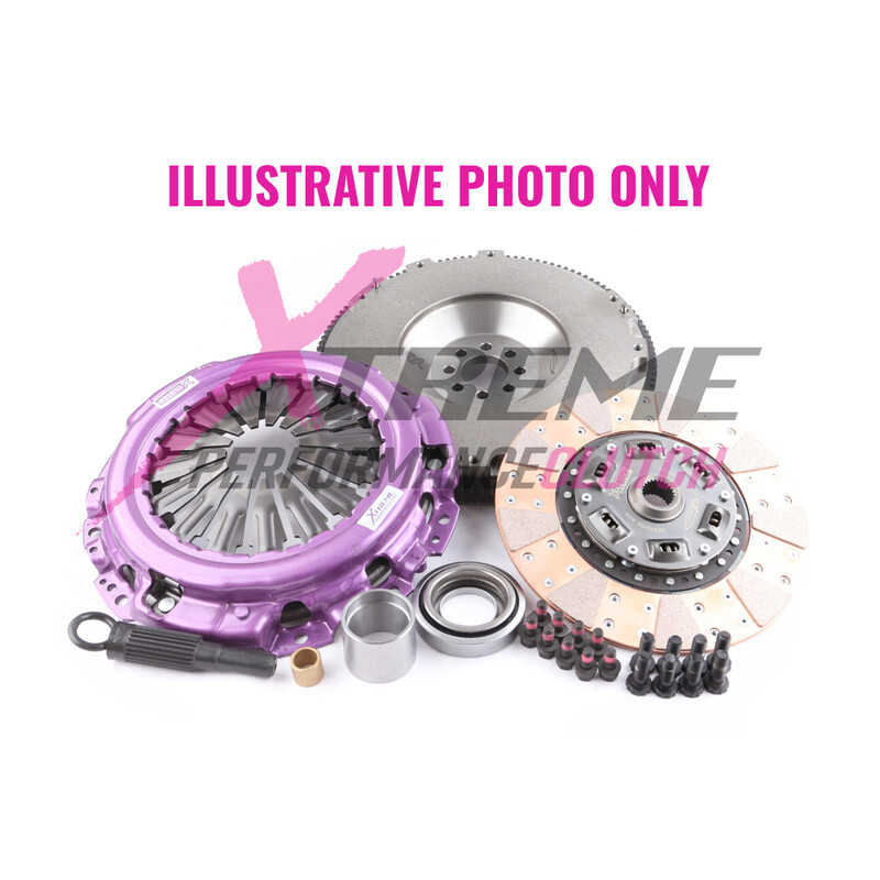 Embrayage Renforcé Xtreme Clutch Stage 2 Progressif + Volant Moteur pour Mitsubishi Lancer Evo 6 (VI)