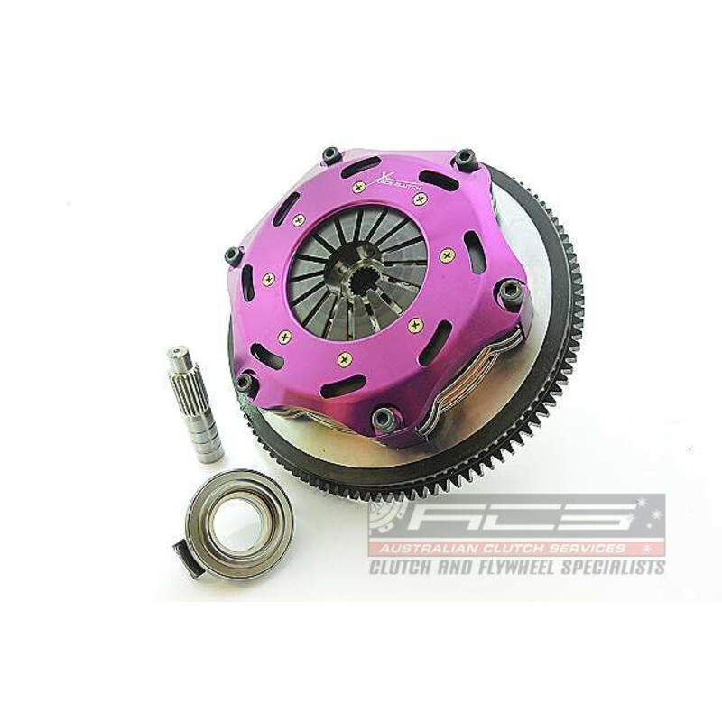 Embrayage Renforcé Xtreme Clutch Céramétallique Bidisque 184mm + Volant Moteur pour Suzuki Swift 1.6 RS (06-11)