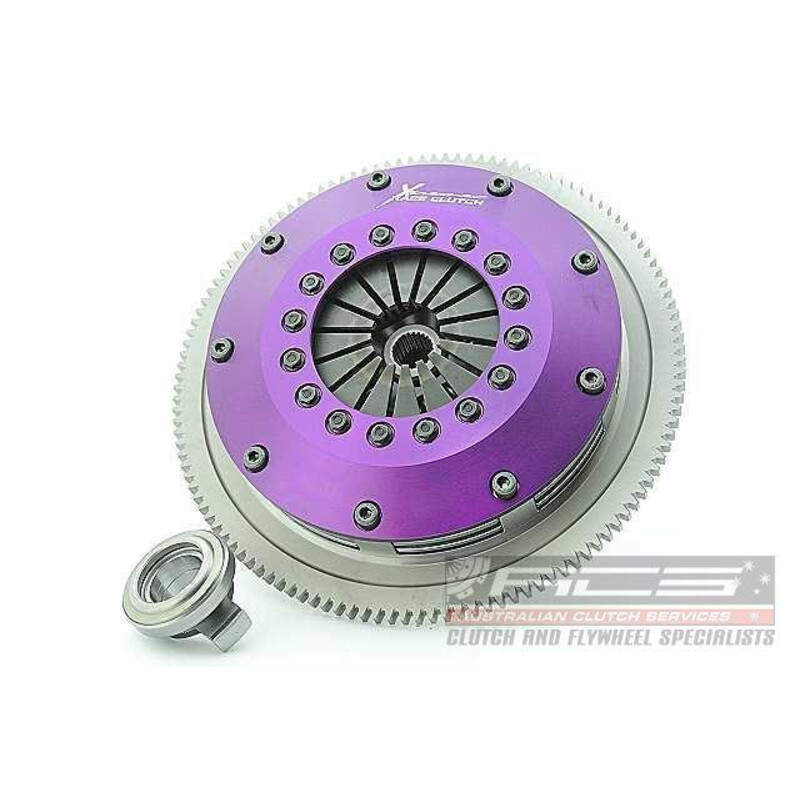 Embrayage Renforcé Xtreme Clutch Céramétallique Bidisque 200mm + Volant Moteur pour Toyota GT86 (12-23)