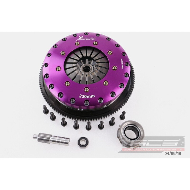 Embrayage Renforcé Xtreme Clutch Organique Bidisque + Volant Moteur pour Toyota GT86 (12-23)