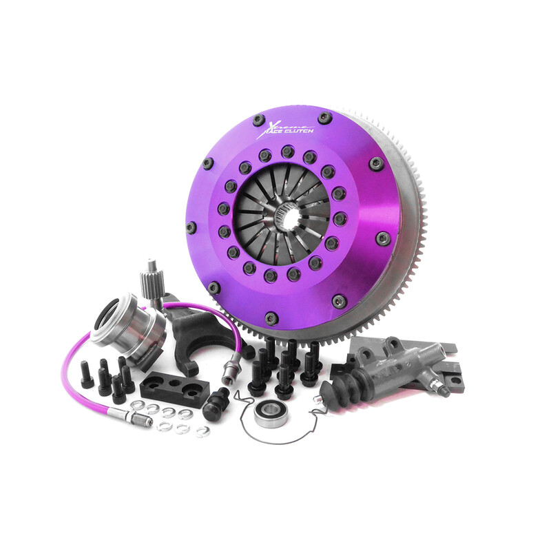 Embrayage Renforcé Xtreme Clutch Céramétallique Bidisque 200mm + Volant Moteur pour Toyota Mark II VVTi (JZX100)
