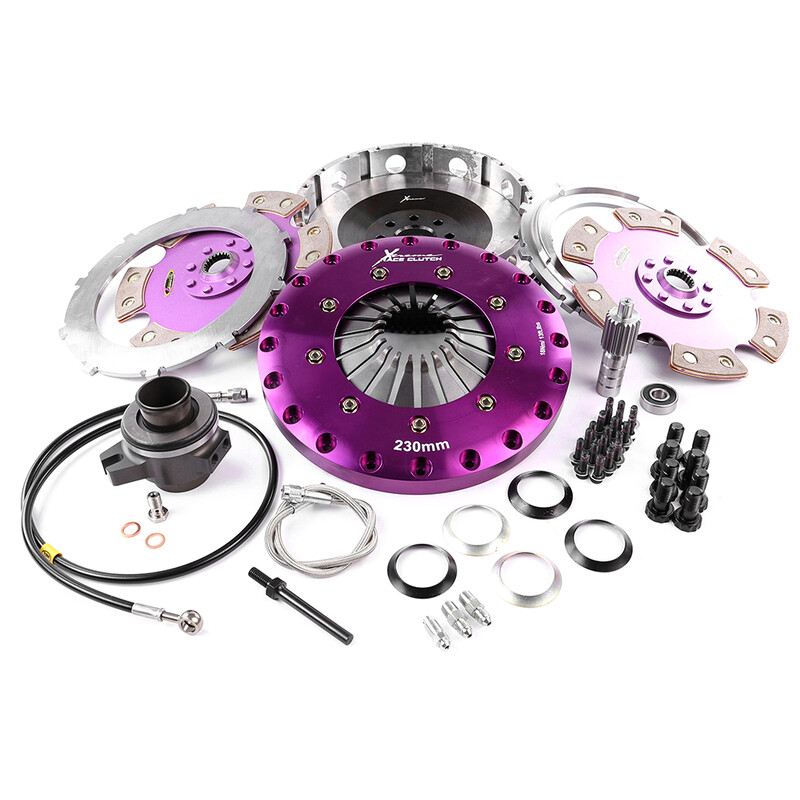 Embrayage Renforcé Xtreme Clutch Céramétallique Bidisque + Volant Moteur pour Toyota Mark II VVTi (JZX100)