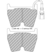 Plaquettes de Freins Avant Ferodo DS Performance pour Audi TT FV (2014+)