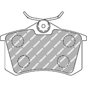 Plaquettes de Freins Arrière Ferodo DS Performance pour Renault Mégane 2 (2002+)