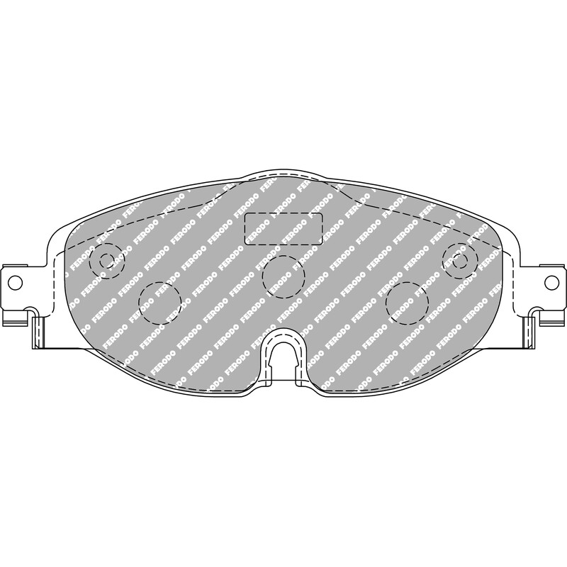 Plaquettes de Freins Avant Ferodo DS2500 pour Audi RS3 8V (2015+)
